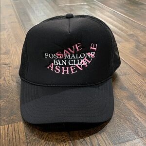 OTTO Black Mesh Trucker Hat